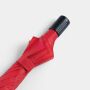 Opvouwbare, uit 2 secties bestaande manueel te openen paraplu REGULAR rood