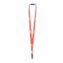Polyester tubulaire keycord met metalen klem