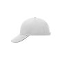 6 Panel Sandwich Cap white/navy one size