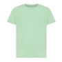 Iqoniq Koli kids lichtgewicht gerecycled katoen t-shirt, iceberg green (5-6 y)