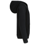 Kinder sweatvest met capuchon Black 6/8 jaar