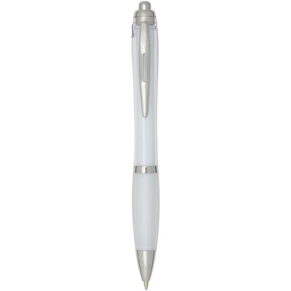 Nash RCS balpen van gerecycled plastic met gekleurde behuizing en grip (zwarte inkt) Nash RCS balpen van gerecycled plastic met gekleurde behuizing en grip (zwarte inkt)