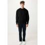 IQONIQ Kruger gerecycled katoen relaxed sweater, zwart (L)