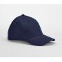 EARTHAWARE® ORGANIC COTTON STRETCH-FIT CAP, OXFORD NAVY, S/M, BEECHFIELD