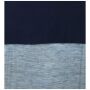 Lara sublimatie multi-scarf met fleecelaag en zomen - Navy