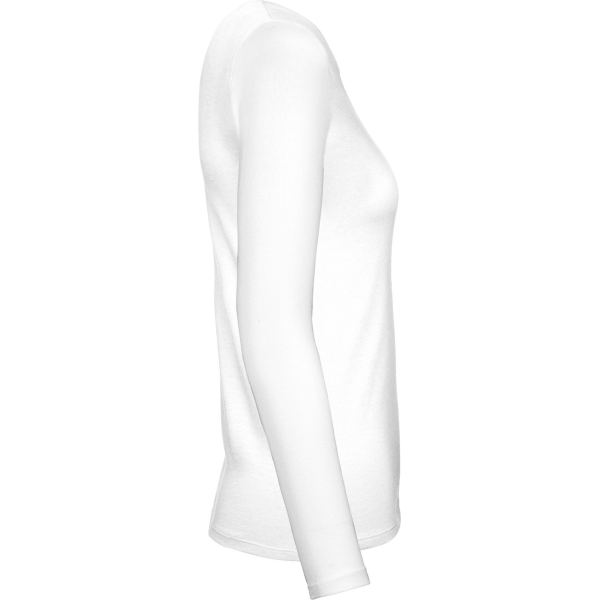 #E150 Ladies' T-shirt long sleeves White 3XL #E150 Ladies' T-shirt long sleeves White 3XL
