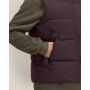 Puffer Gilet 2.0 - De unisex puffer bodywarmer - Red Brown (XS)