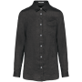 Linnen damesblouse Anthracite Grey XXL