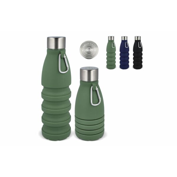 Opvouwbare Waterfles 550ml - Zwart Opvouwbare Waterfles 550ml - Zwart