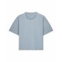 Stella Nova Vintage - Het dames boxy garment-dyed T-shirt - G. Dyed Blue Stone (XS) Stella Nova Vintage - Het dames boxy garment-dyed T-shirt - G. Dyed Blue Stone (XS)