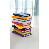 Notitieboek Dita | Gerecycled PU | A6 | Gelinieerd zwart