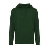 Iqoniq Rila lichtgewicht gerecycled katoen hoodie, forest green (XXXL)