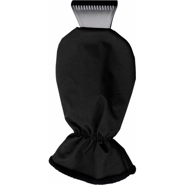 ABS ijskrabber met polyester want Ashton zwart ABS ijskrabber met polyester want Ashton zwart