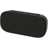 Stark 2.0 5 W gerecycled plastic IPX5 Bluetooth® speaker - Zwart