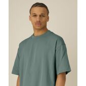 Asher - Boxy uniseks T-shirt van stevige stof - 3XL