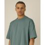 Asher - Boxy uniseks T-shirt van stevige stof - 3XL