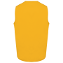 Gilet polykatoen multizakken Yellow 5XL
