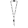 Afneembare polyester keycord met reflecterende draden