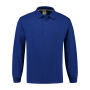 L&S Polosweater Open Hem royal blue 4XL