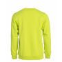 Basic R/N Sweater Vis Green 3XL