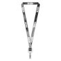 Polyester sublimatie lanyard met vierkante badge reel Polyester sublimatie lanyard met vierkante badge reel