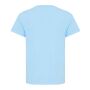 Iqoniq Koli kids lichtgewicht gerecycled katoen t-shirt, sky blue (7-8 y)