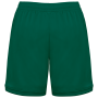 Basketbalshort voor dames Dark Green L