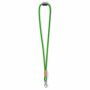 Polyester koord-keycord met bamboe plaatje
