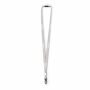 Polyester tubulaire keycord met metalen klem