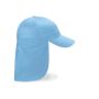 JUNIOR LEGIONNAIRE STYLE CAP, SKY BLUE, One size, BEECHFIELD