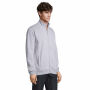 COOPER - COOPER SWEATER MET RITS - XXL - Grijs Gemêleerd 2