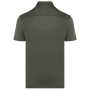 Herenoverhemd met korte mouwen van linnen Organic Khaki XXL
