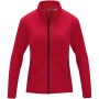 Zelus dames fleece jas - Rood - M Zelus dames fleece jas - Rood - M