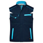 navy/turquoise