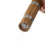 AdHoc Duomill dubbele peper- en zoutmolen, bruin