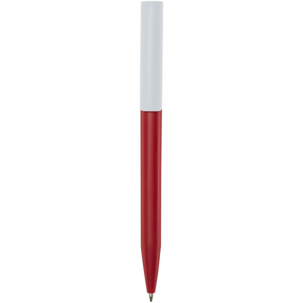 Unix balpen van gerecycled plastic (zwarte inkt) - Rood Unix balpen van gerecycled plastic (zwarte inkt) - Rood