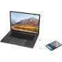 Citala 5-in-1 30 cm datasynchronisatie- en 27 W snellaadkabel van gerecycled plastic - Wit