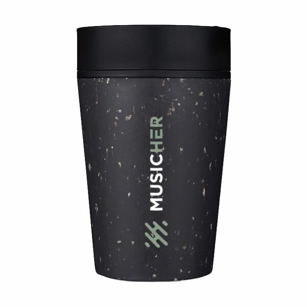 Circular&Co Recycled Coffee Cup 227 ml Kaffeebecher - schwarz/schwarz Circular&Co Recycled Coffee Cup 227 ml Kaffeebecher - schwarz/schwarz