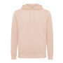IQONIQ Rila lichtgewicht gerecycled katoen hoodie, peach nectar (L)