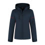 Santino Softshell Jacket Curtis Ladies Real Navy / Red L