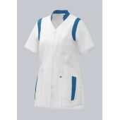 white/azure blue