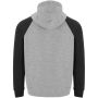 Badet unisex tweekleurige hoodie - Heather grijs/Zwart - XS