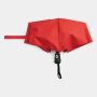 Stormvaste, automatisch te openen- en sluiten, uit 3 secties bestaande opvouwbare paraplu BORA rood
