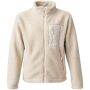 Unisex Full Zip Borg Fleece Jacket, Natural, XXL, Ravine