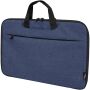 Libra 14” 2-in-1 GRS gerecycleerde laptophoes 3L - Gemêleerd marineblauw