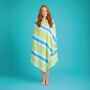 Towel to Go - Coral Coast - Green Blue