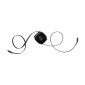 Reelio Retractable RCS R-ABS Charging Cable - zwart