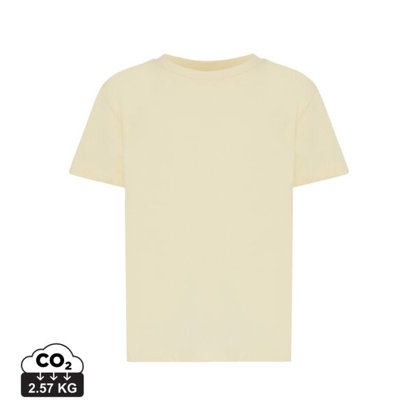 IQONIQ Koli kids lichtgewicht gerecycled katoen t-shirt, cream yellow (1112) IQONIQ Koli kids lichtgewicht gerecycled katoen t-shirt, cream yellow (1112)