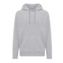 Iqoniq Trivor gerecycled polyester fleece hoodie, storm grey (XXXL)