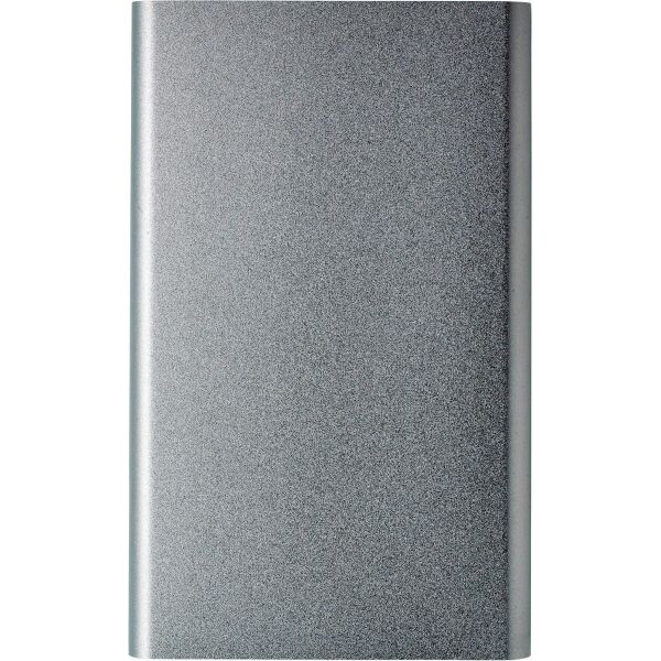 Powerbank Ezra | 4.000 mAh - zilver Powerbank Ezra | 4.000 mAh - zilver